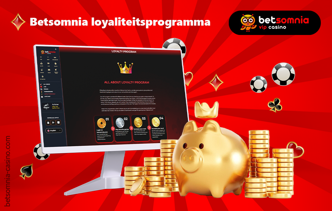 Betsomnia online casino biedt nuttige beloningen om uw spelervaring te verbeteren