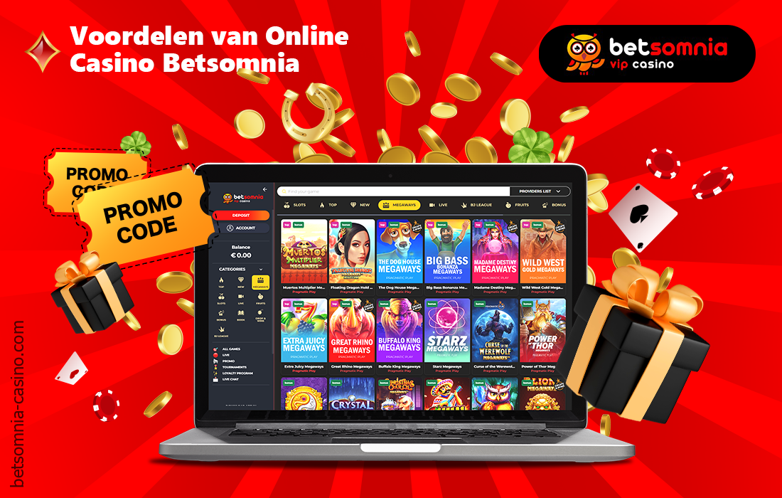 Betsomnia Casino heeft veel voordelen, zoals het aantal spellen, de gebruiksvriendelijke interface, bonussen, enz.